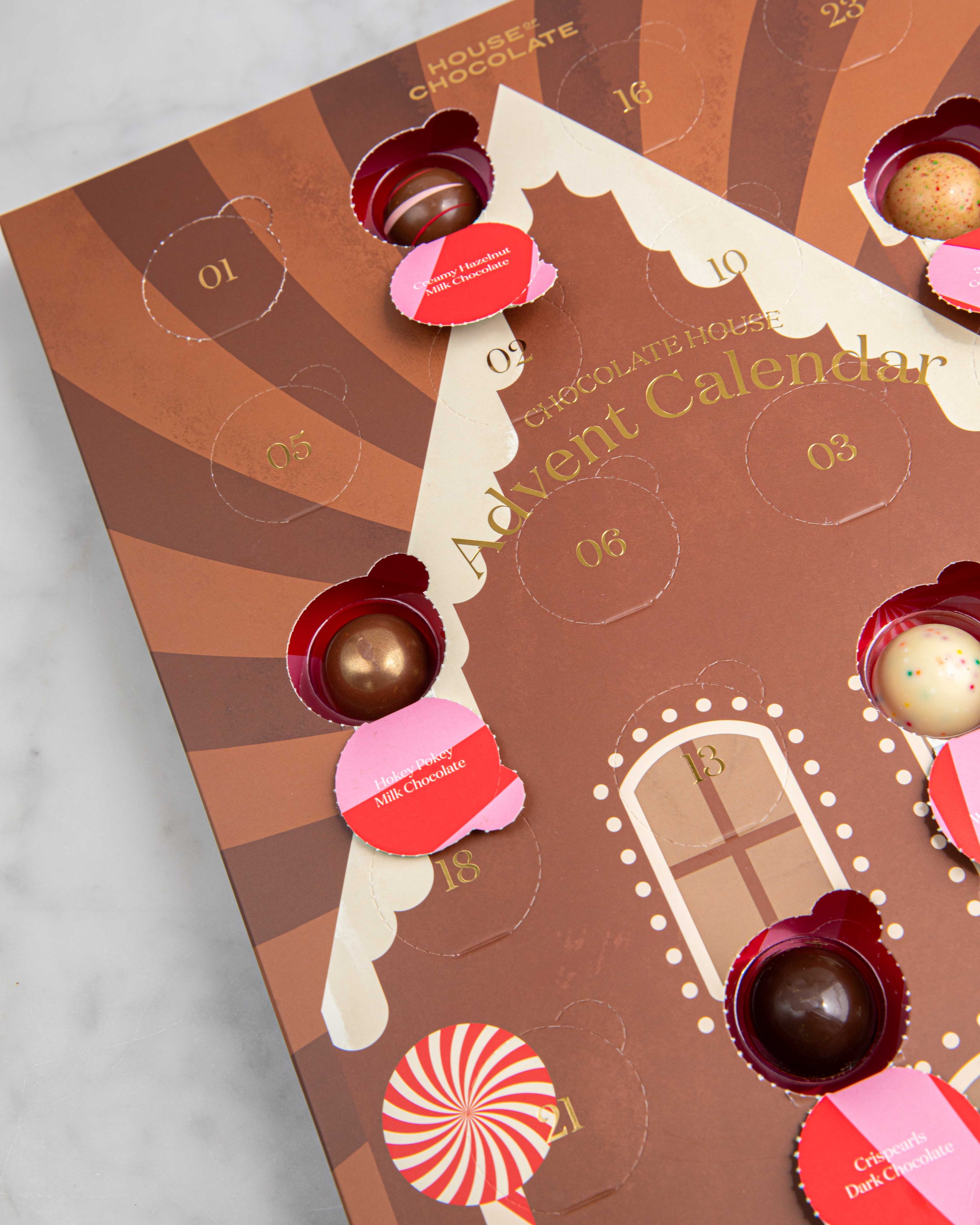 Chocolate House Advent Calendar – Pink