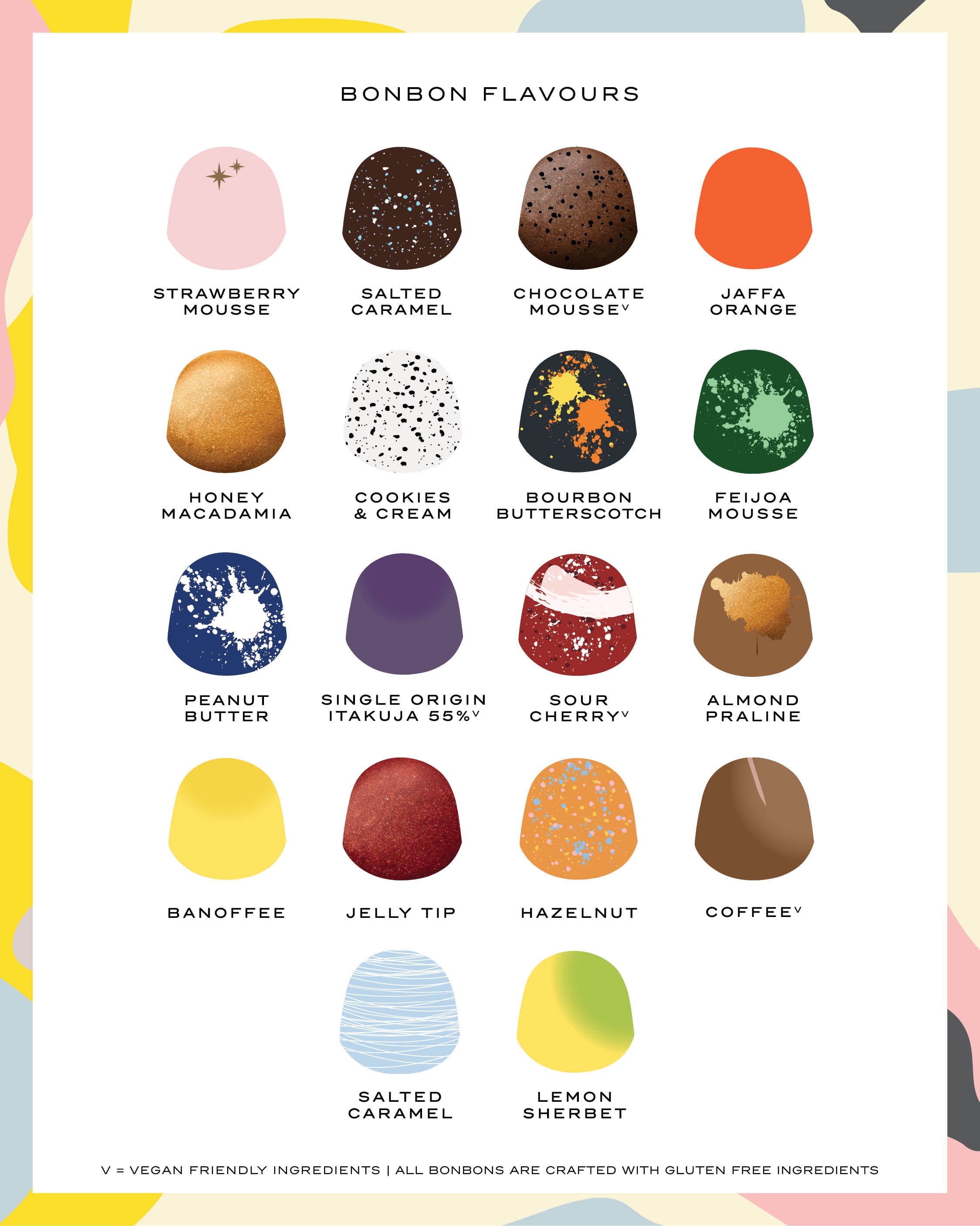 24 Piece Bonbon Selection