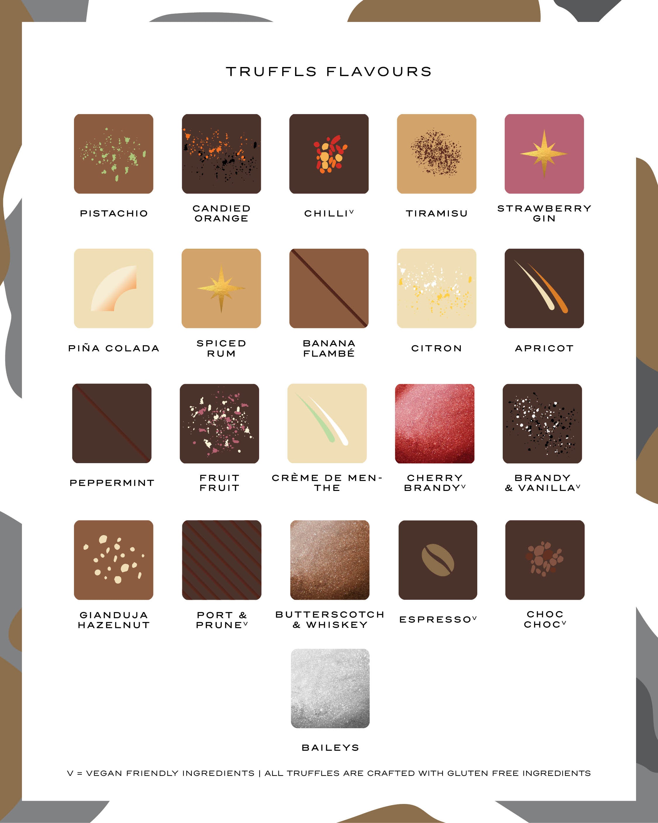 16 Piece Liqueur Truffle Selection