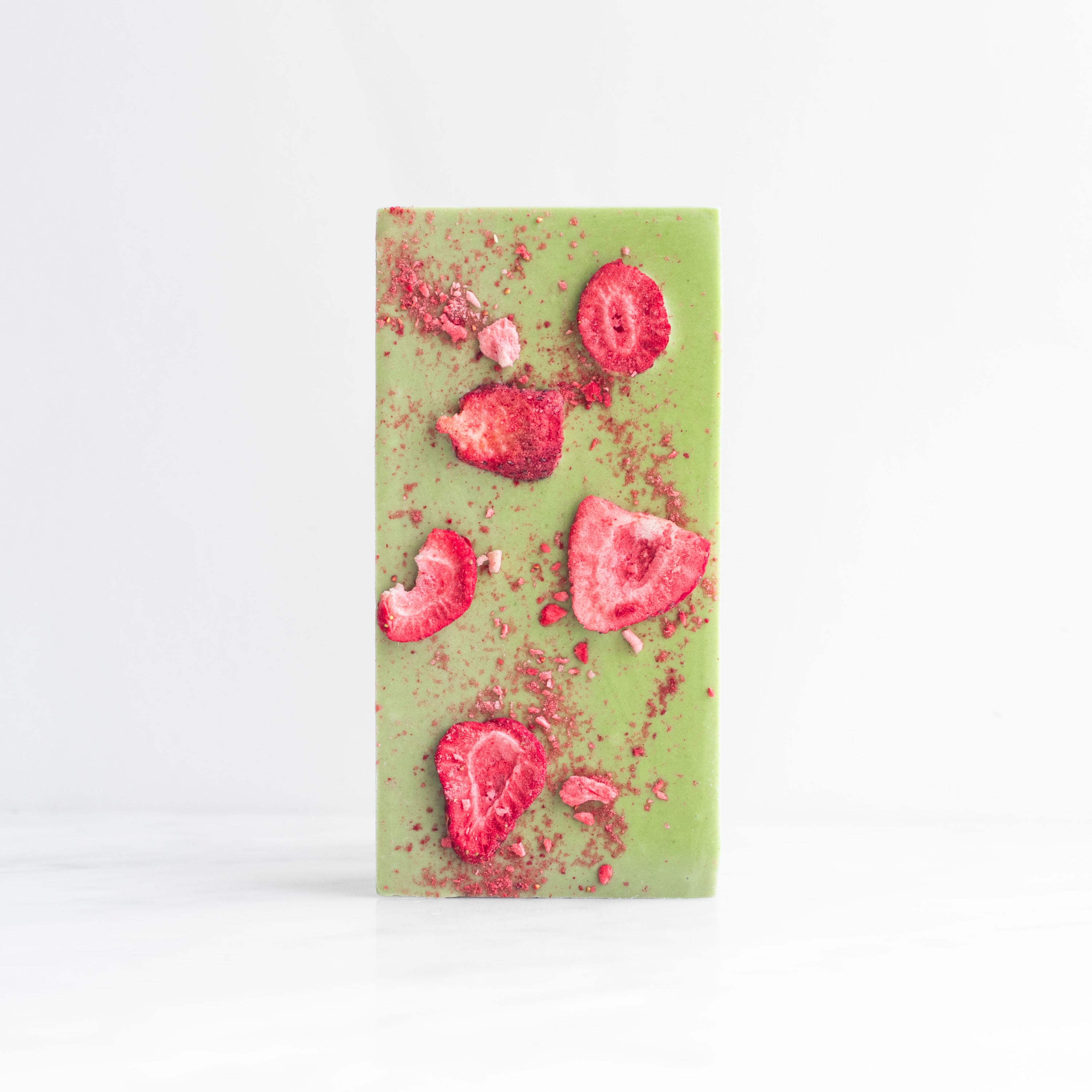 Creation of the Month | Strawberry Matcha Chocolate Bar