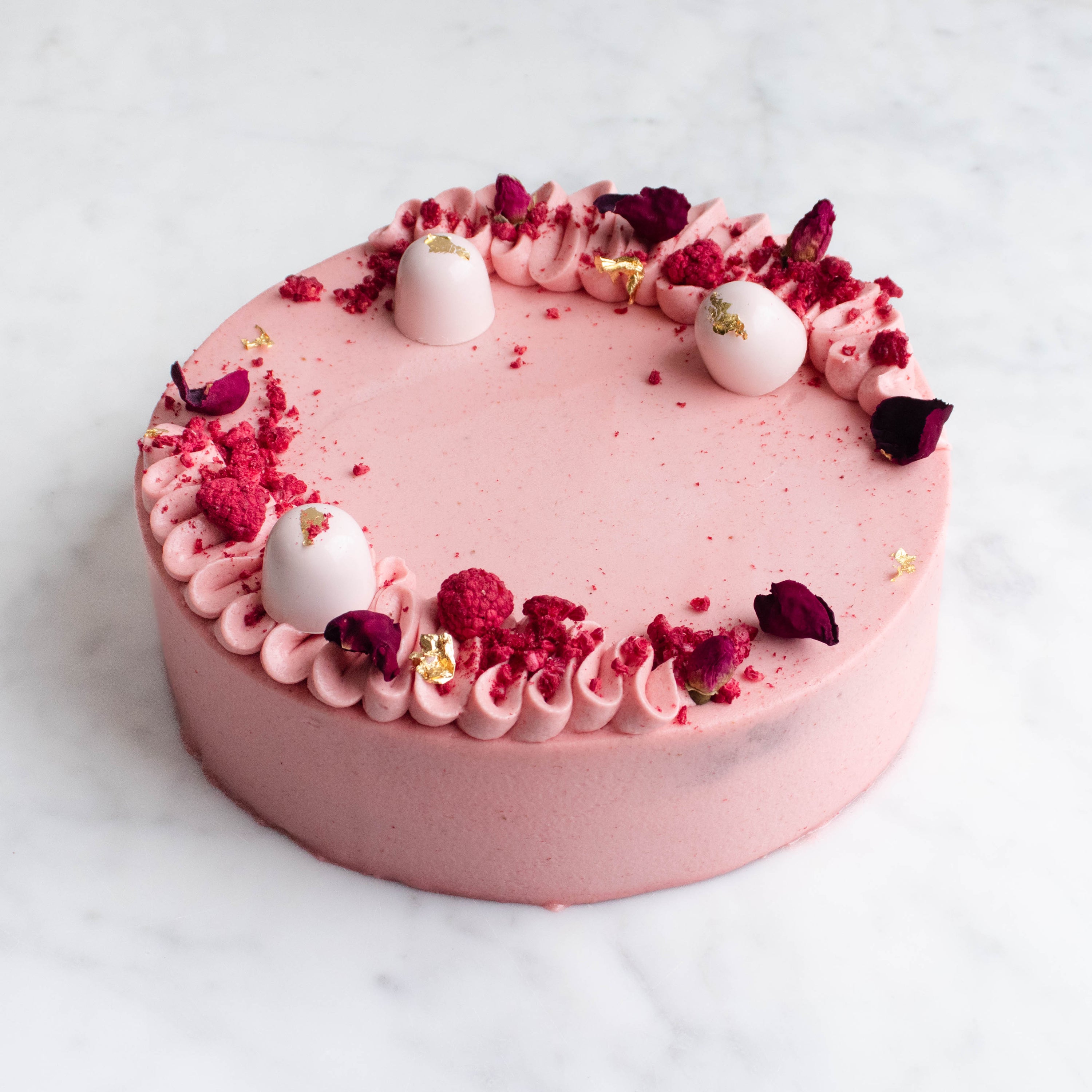 Raspberry and White Chocolate Cake