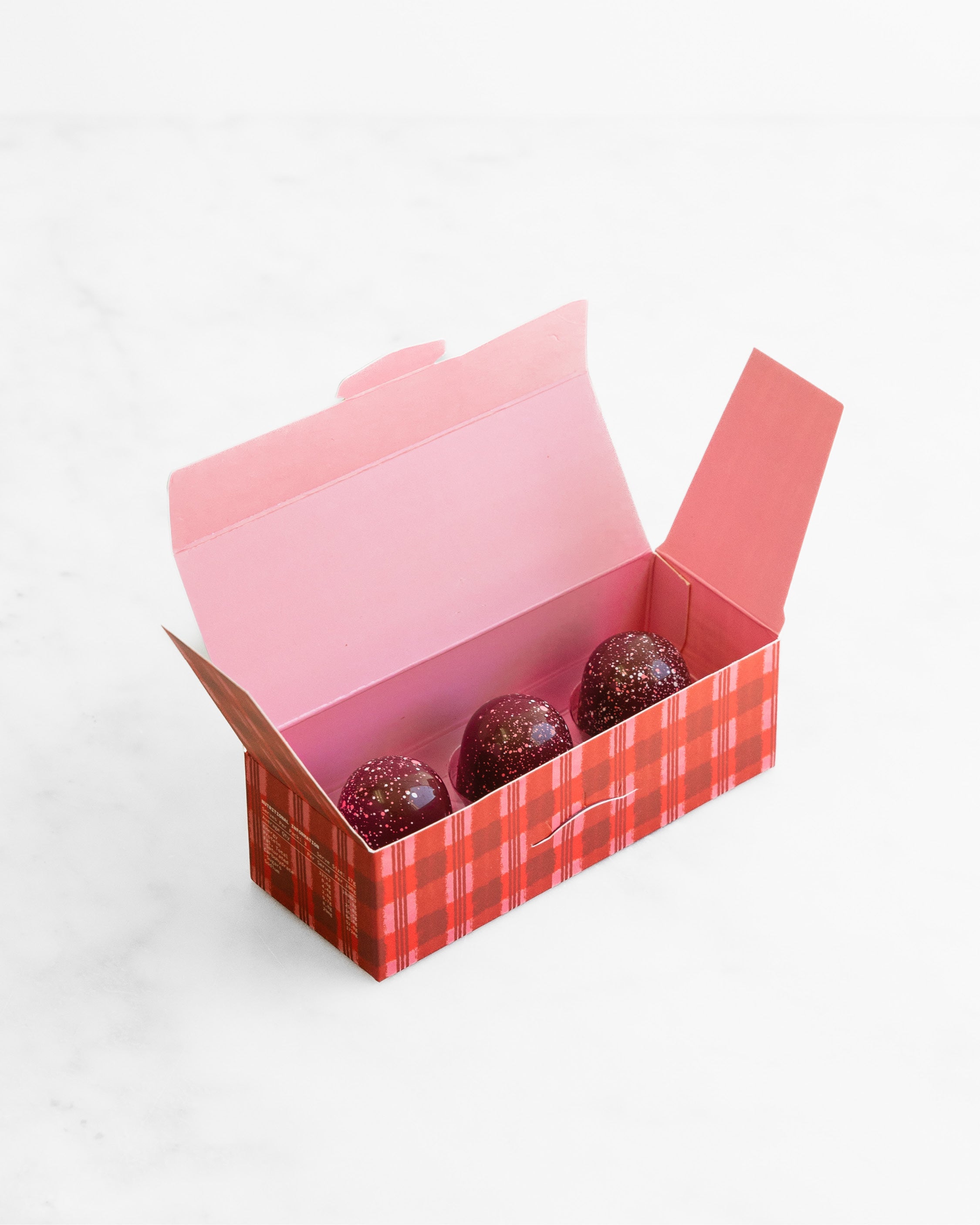 Three Piece Salted Caramel Milk Chocolate Bonbons